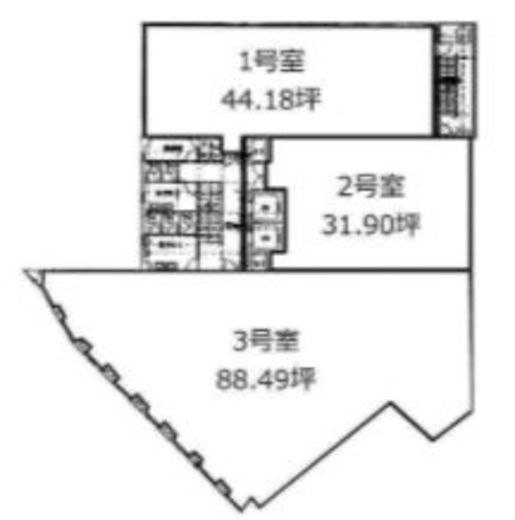 いちご五反田ビル 4階 間取り図