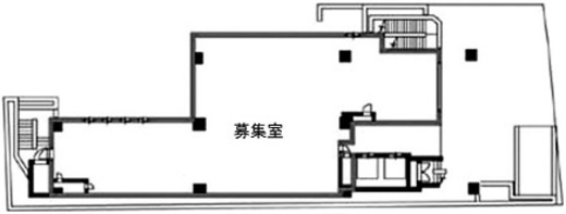 いちご赤坂317ビル 1階 間取り図