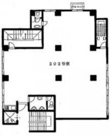 新宿ユニオンビル 202 間取り図