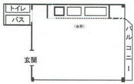 メゾンヨーラク 305 間取り図