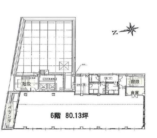第一ビル 6階 間取り図