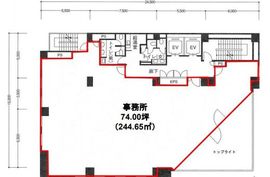 T&G浜松町ビル 3階 間取り図