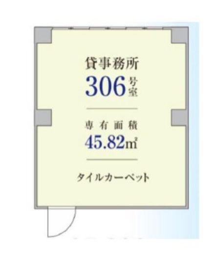 大久保フジビル 306 間取り図