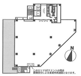 新四curumuビル 801 間取り図