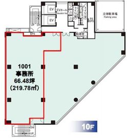 新四curumuビル 1001 間取り図