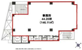 SHIBUYA EAST BLDG. 5階 間取り図