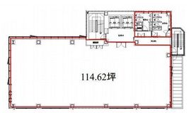 ガーデンキューブ渋谷神南 5階 間取り図