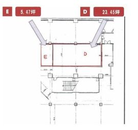 築地KYビル B1階D 間取り図