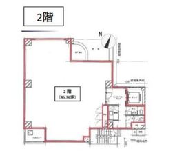 ERVIC人形町 2階 間取り図