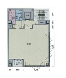 マオビル 3階 間取り図