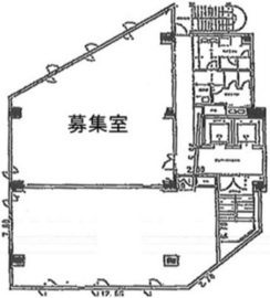 モリタビル西池袋 901 間取り図