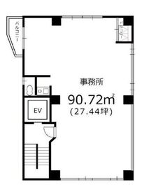 NNビル 2階 間取り図