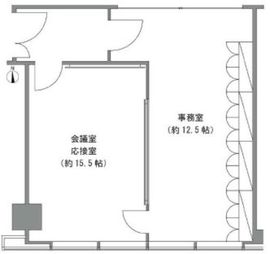 六本木ヒルズけやき坂テラス 306 間取り図