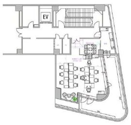 幸保ビル 7階B 間取り図