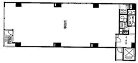 香取ビル 4階 間取り図