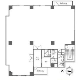 目白LKビル 6階 間取り図