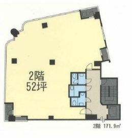 丸彦ビル 2階 間取り図