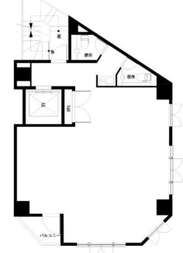 KSビル 8階 間取り図