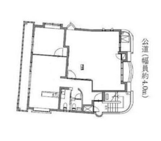 A青山ビル 4階 間取り図