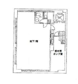 赤坂光和ビル 地下1階 間取り図