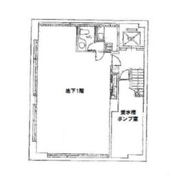 赤坂光和ビル 地下1階 間取り図