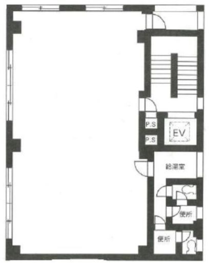 清水ビル 4階 間取り図