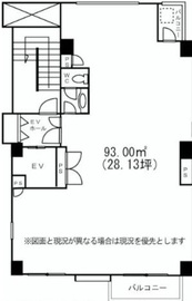 文銭堂ビル 5階 間取り図