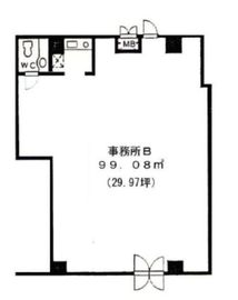 シルフィード南平台 1階 間取り図