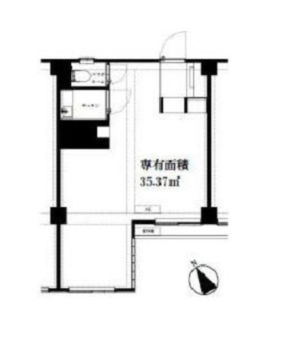 316青山 402 間取り図