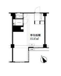 316青山 402 間取り図