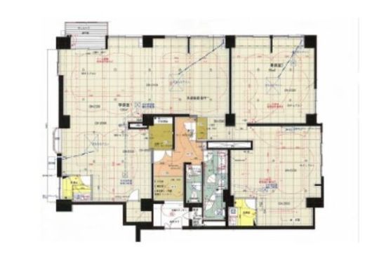 シャトー高輪 103 間取り図