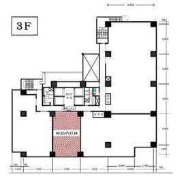 パークウェスト 3階 間取り図