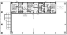 八丁堀トーセイビル(旧:（仮称）NBF八丁堀テラス イースト) 6階 間取り図