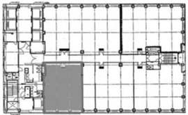 新宿三井ビルディング二号館 903 間取り図
