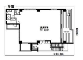 フォーシーズン恵比寿ビル 9階 間取り図