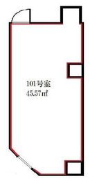 渋谷宮下パークビル 101 間取り図