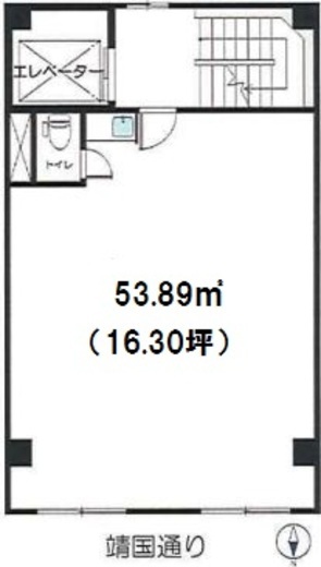 大雲堂ビル 4階 間取り図