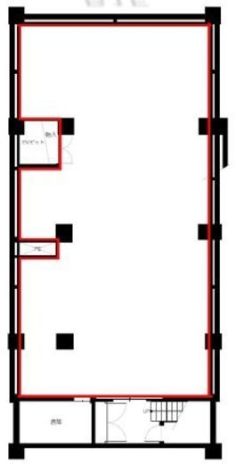 ホッコク人形町ビル B1階 間取り図