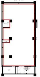 ホッコク人形町ビル B1階 間取り図