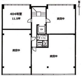 友田三和ビル 404 間取り図