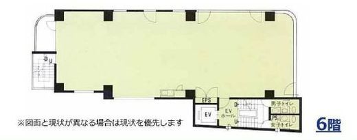 ビオレ秋葉原 6階 間取り図