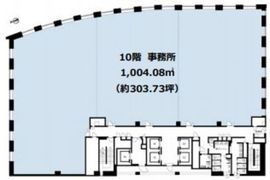 KDX浜松町プレイス 10階 間取り図