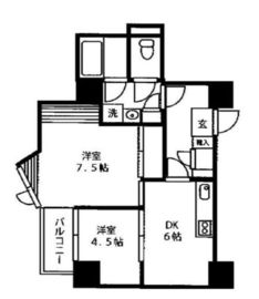 グリーンパーク市ヶ谷柳町(SOHO) 602 間取り図
