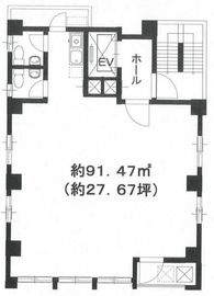 百百代ビル 7階 間取り図