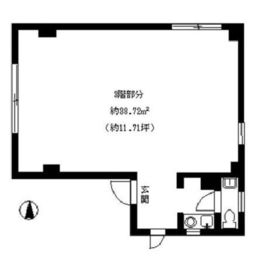 永和ビル富谷 3階 間取り図