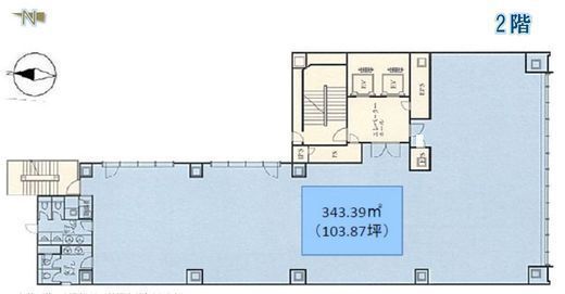 Daiwa神保町3丁目ビル 2階 間取り図