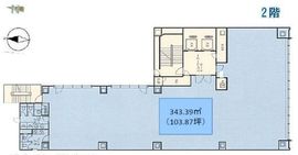 Daiwa神保町3丁目ビル 2階 間取り図