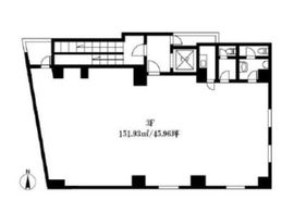 第二坂本ビル 2階 間取り図