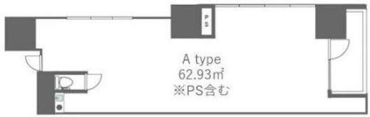エスペランサ神田須田町 4階A 間取り図