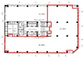住友商事美土代ビル 9階 間取り図